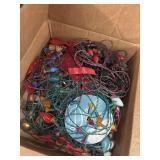 Vintage Christmas Lights Box