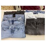 Jeans (M, 8, & 6)  with holes