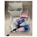 Tote No lid of Cleaning items