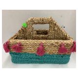 Divided Woven Basket