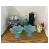Perfume Bottle & Misc Lot