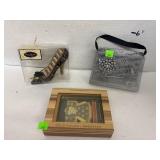 Ring Holder, Handbag Hanger, Embossed Paperweight