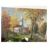 Painting on Canvas Signed