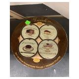 Vntg Oneida Sweets Plates in Container
