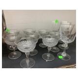 12 Glass Stem Ware