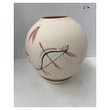 Vntg hand painted Desert Pueblo pottery vase
