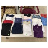 Shirts (L, M, & S) and 1 athletic pant (M)
