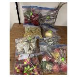 Vtg Ornament & Bags of Decor
