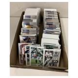 Flat of Football Cards