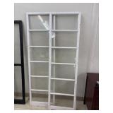 2 Vintage Windows  - approx 75 x 22 inches