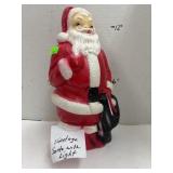 Vintage 50s 60s Christmas Santa Claus Blow Mold