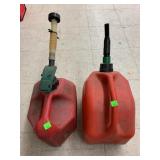 2 Empty Gas cans