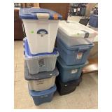 8 Totes / Storage Containers