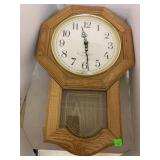 Westminster Chime Wall Clock, pendulum missing