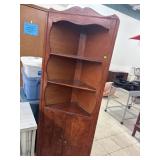 Wooden Corner Cabinet / Shelf