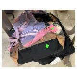 Box of Vntg 1990 Dance Bags, Tote No Lid