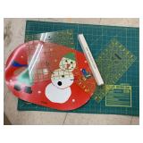Cutting Mat, Quilt Rulers, Placemat, Candle