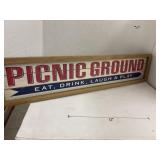 Picnic Ground Sign