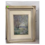Framed Print Signed