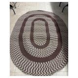 Braided Rug - approx 70 x 49 inches