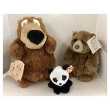 Trio stuffed bears