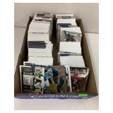 Flat of Football Cards,  trading Collecting