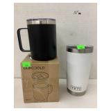 Mug and tumbler, Dloccloud and Yeti