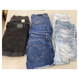 Jean shorts various sizes