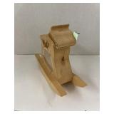 Wooden horse bank