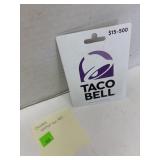 $25 Taco Bell Gift Card - checked & verified $25