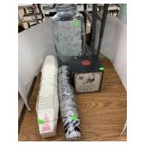Take Out Boxes, Cups, Golf Game, Glass Jar