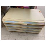 2 Craft Storage Cabinet, L 24x W 16x T 6 inches