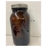 Ball, Amber Half Gallon Canning Jar