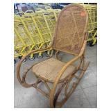 Rattan Thonet Style Rocking Chair