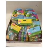 Flat of Easter party favors