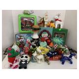 Boxes and tins of Ornaments