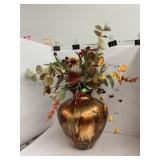 Vase with Faux flowers