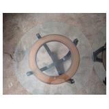 2 Glass living room tables