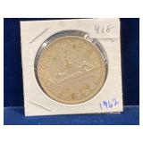 1962 Canadian Silver Dollar