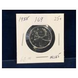 1988 Can Quarter  Unc. MS65