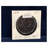 1979 Can Dollar Coin, Unc. MS65