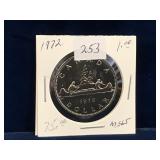 1972 Can Dollar Coin,  Unc. MS65