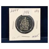 2004 Can Half Dollar  Unc. MS65