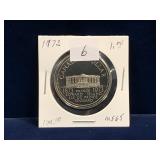 1973 Can Dollar Coin, PEI, Uncirculated MS65
