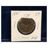 1995 Can Loonie,  Unc. MS65