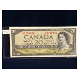 1954 Canadian $20 Bank Note