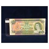 1969 Canadian $20 Bank Note