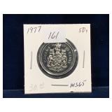 1977 Can Half Dollar  Unc. MS65