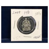 2008 Can Half Dollar  Unc. MS65