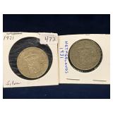 1931, 1931 Netherlands Guilden Silver Coins